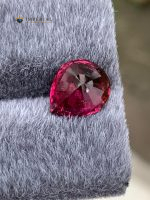4.05 Carat Natural Rhodolite Garnet Pear Shape VVS2 Tanzania - Back View 1