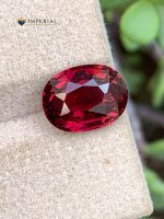 4.36 Carats Certified Natural Rhodolite Garnet Tanzania - Main View