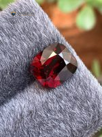 4.50 Carat Natural Almandine Garnet Cushion Cut Tanzania - Main View 1